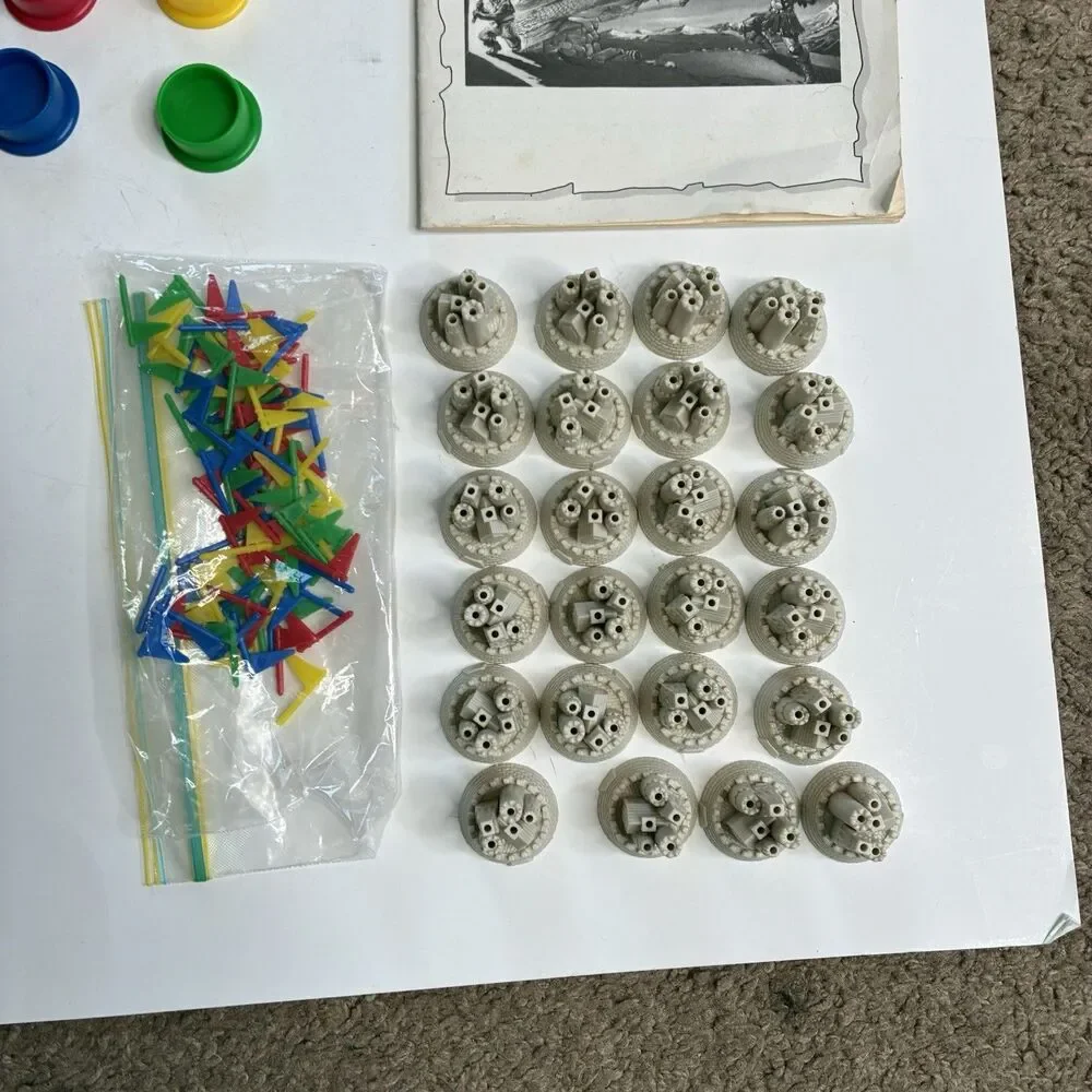 Tower of the Wizard King Parker Brothers 1993 Tower Game Figures Parts Pieces